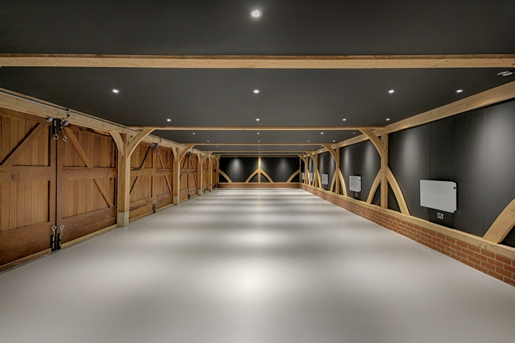 Internal Image Of Finished 6 Bay Garage